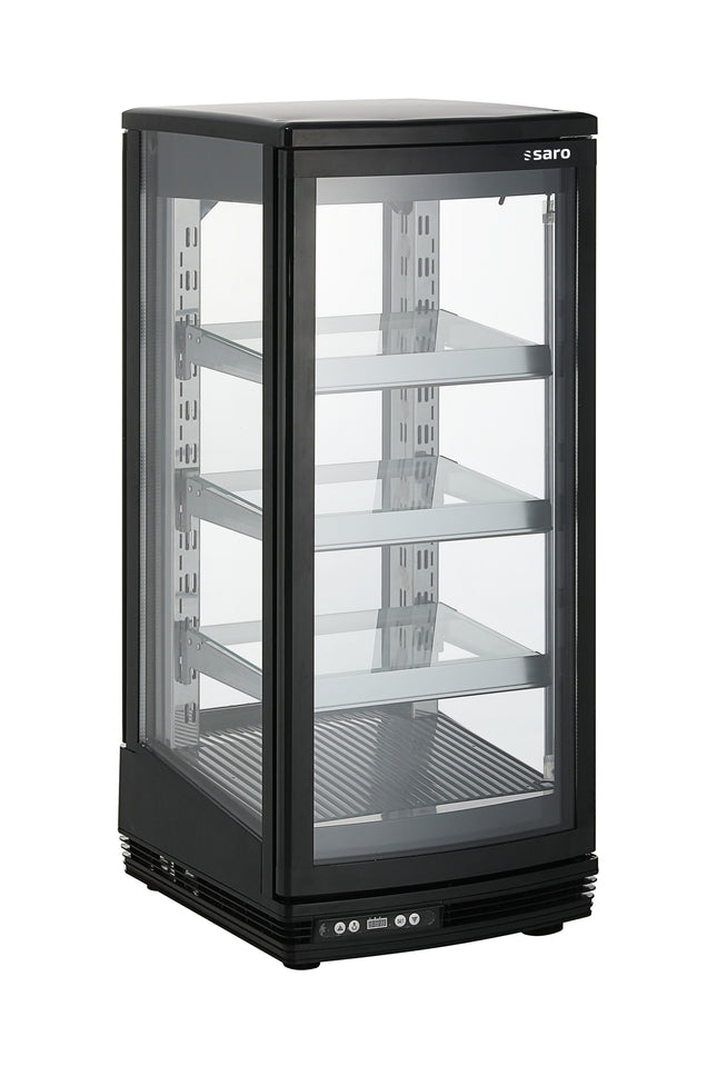 Saro Kühlvitrine SC 95 schwarz