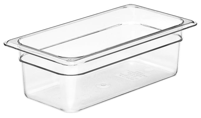 Cambro Camwear® Polycarbonat Gastronorm GN-Behälter GN1/3-100mm, Durchsichtig - 34CW135