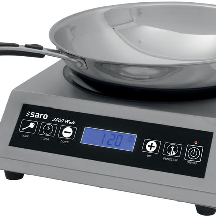 Saro Wok-Induktionskochfeld inkl. Wok Modell LOUISA 3.5 kW