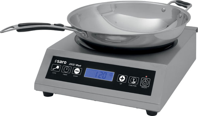 Saro Wok-Induktionskochfeld inkl. Wok Modell LOUISA 3.5 kW