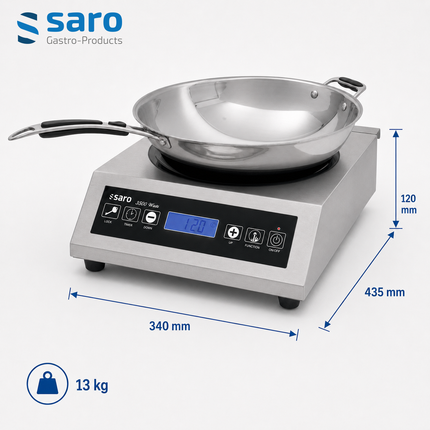 Saro Wok-Induktionskochfeld inkl. Wok Modell LOUISA - Produktinformationen und Vorteile 3