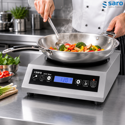 Saro Wok-Induktionskochfeld inkl. Wok Modell LOUISA - Produktinformationen und Vorteile 5