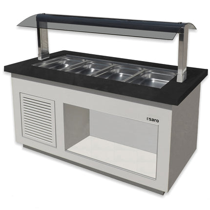 Saro Heißes Buffet Modell PREMIUM LINE SB-H170 weiß 3 kW
