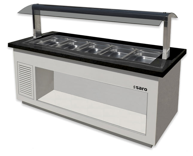 Saro Heißes Buffet Modell PREMIUM LINE SB-H230 weiß 3.5 kW