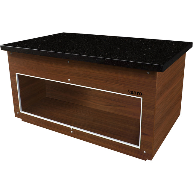 Saro Neutrales Element B 1600 mm Farbe WALNUSS