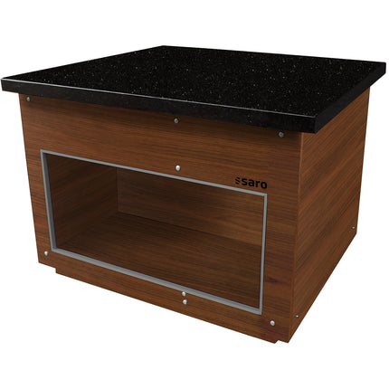 Saro Neutrales Element B 1000 mm Farbe WALNUSS