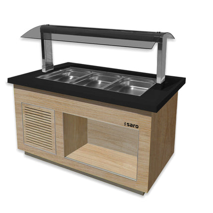 Saro Salatbar für 3x 1 / 1 GN PREMIUM LINE SB-K130 OAK