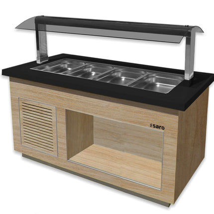 Saro Salatbar für 4x 1 / 1 GN PREMIUM LINE SB-K170 OAK