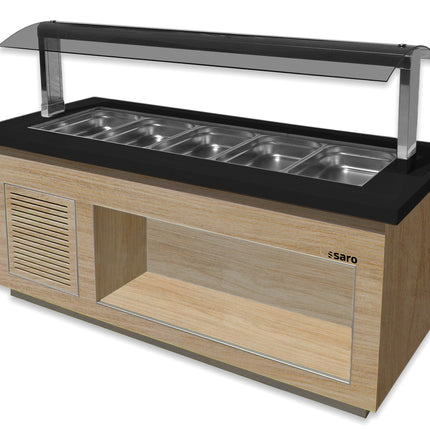 Saro Salatbar für 5x 1 / 1 GN PREMIUM LINE SB-K200 OAK