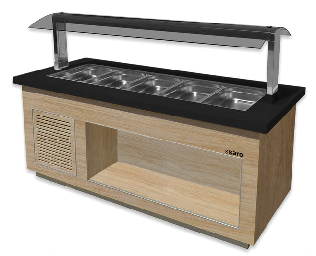 Saro Salatbar für 5x 1 / 1 GN PREMIUM LINE SB-K200 OAK