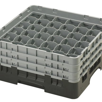 Cambro Camrack® 36-Fächer - Spülkorb mit 3 Extender 500 x 500 x 225 mm - 36S638110