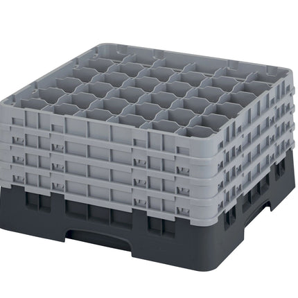 Cambro Camrack® 36-Fächer - Spülkorb mit 4 Extender 500 x 500 x 267 mm - 36S900110