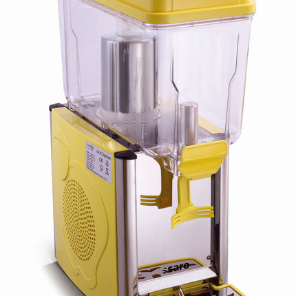 Saro Kaltgetränke-Dispenser Modell COROLLA 1G - gelb 12 L