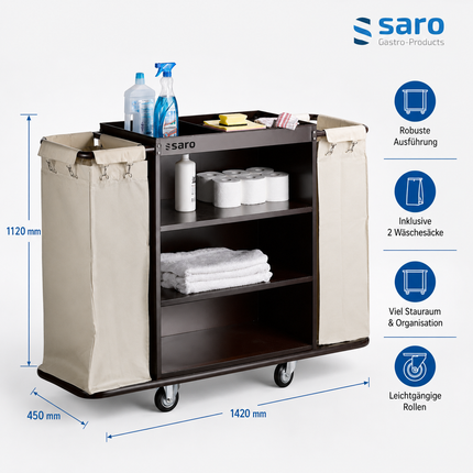 Saro Zimmerservicewagen Modell AF 258 - Produktinformationen und Vorteile 3