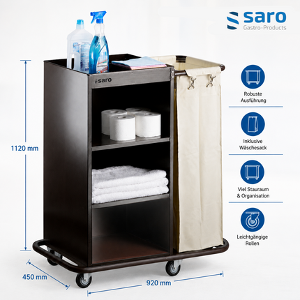 Saro Zimmerservicewagen Modell AF 260 - Produktinformationen und Vorteile 3