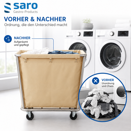 Saro Wäschewagen Modell AF 264 - Produktinformationen und Vorteile 1