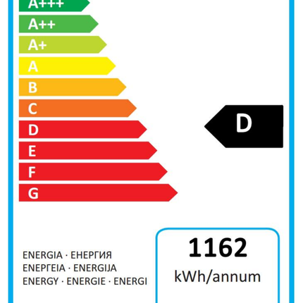 NordCap Gewerbekühlschrank KK 1402 PREMIUM für GN 2/1 – Energielabel