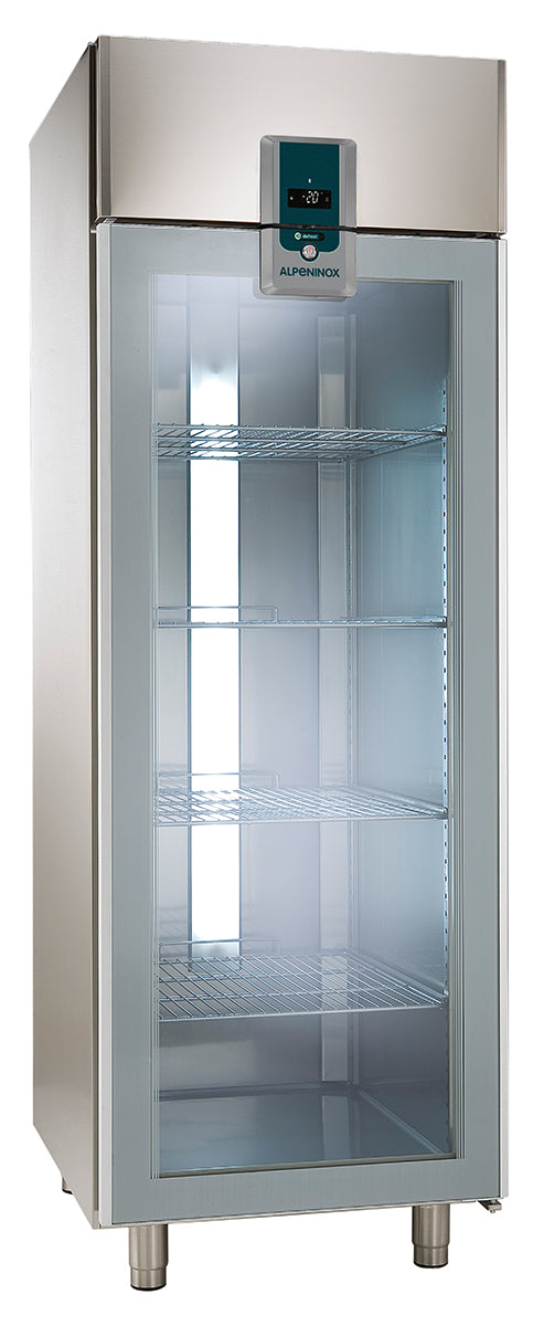 NordCap Umluft-Gewerbetiefkühlschrank TKU 702-G-Z PREMIUM für GN 2/1