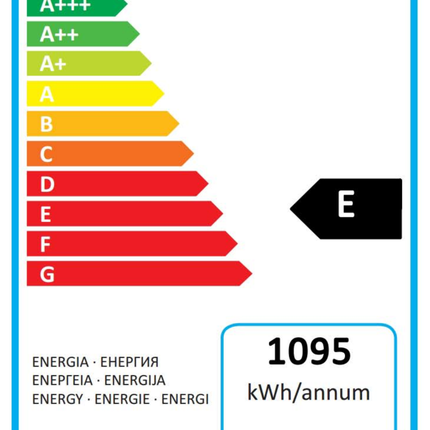 NordCap Kühlschrank KK 702-2 COMFORT für GN 2/1 – Energielabel