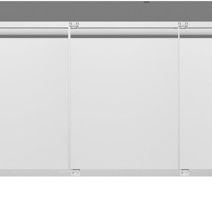 NordCap Kühltisch CLO 650 3-7001 mit 3 Volltüren für GN 1/1