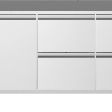NordCap Kühltisch CLO 650 3-7031 mit 1 Tür und 4 Schubladen 1/2 für GN 1/1