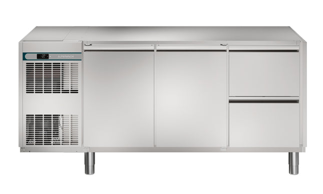 NordCap Kühltisch CRIO HPM 3-7011 mit 2 Türen und 2 Schubladen 1/2 für GN 1/1