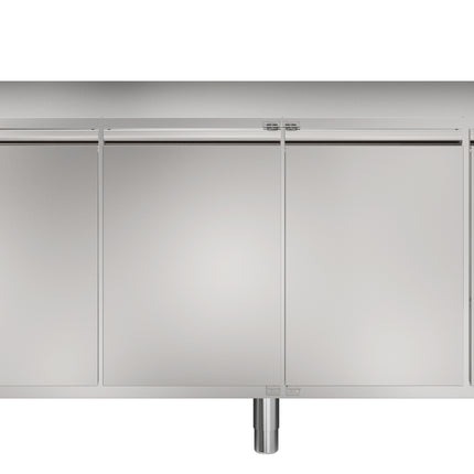 NordCap Kühltisch CRIO HPO 4-7001 mit 4 Volltüren für GN 1/1