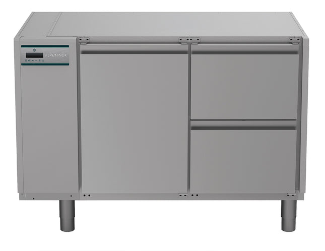 NordCap Kühltisch CRIO HPO 2-7011 mit 1 Tür und 2 Schubladen 1/2 für GN 1/1
