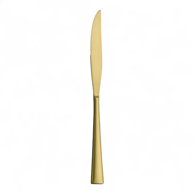 12 Stück Hepp Steakmesser ACCENT PVD Gold geb.
