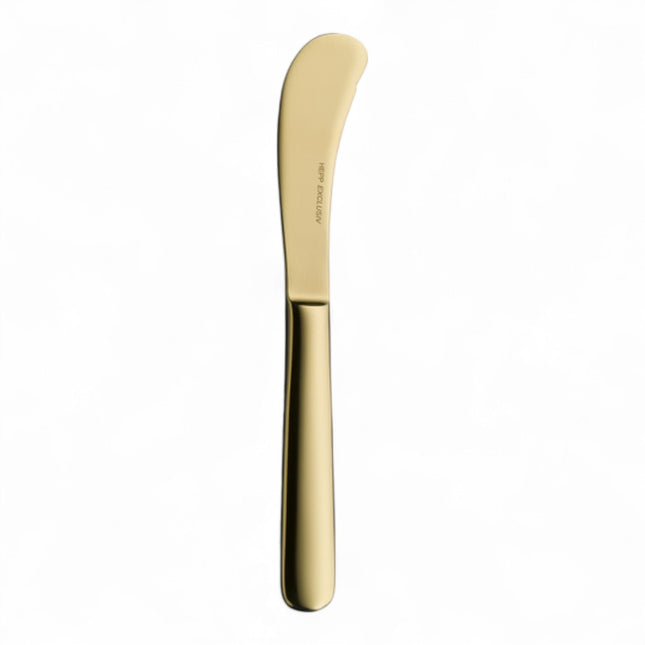12 Stück Hepp Brot-/Buttermesser CARLTON PVD GOLD