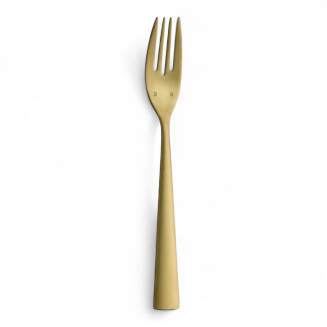12 Stück Hepp Fischgabel ACCENT PVD Gold geb.