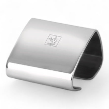 6 Stück Hepp Serviettenring TRILOGIE versilbert