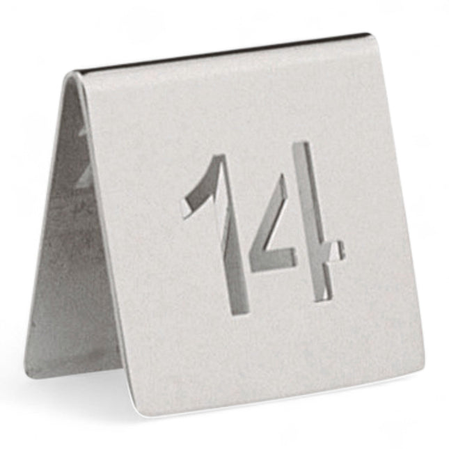 1 Stück Hepp Tischnummernständer 6x6 cm