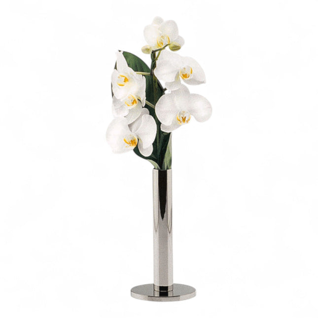 1 Stück Hepp Vase PROFILE versilbert H 18 cm