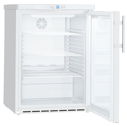 NordCap Umluft-Gewerbekühlschrank UKU 165 W-G mit Glastür