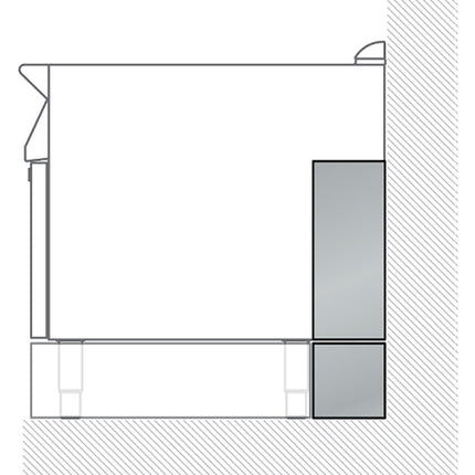 NordCap Seitenblenden (2 Stück) für Installationskanal