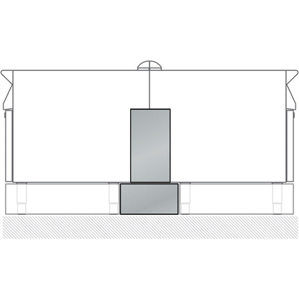 NordCap Seitenblenden (2 Stück) für Installationskanal