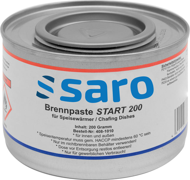 Saro Brennpaste 200-Gramm-Dose Modell START 200