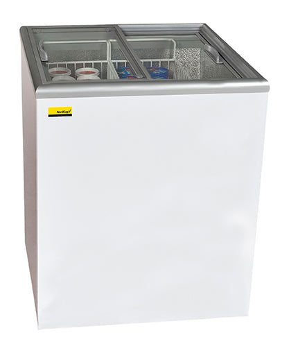 NordCap Tiefkühltruhe NOVA 35 mit Glasschiebedeckel