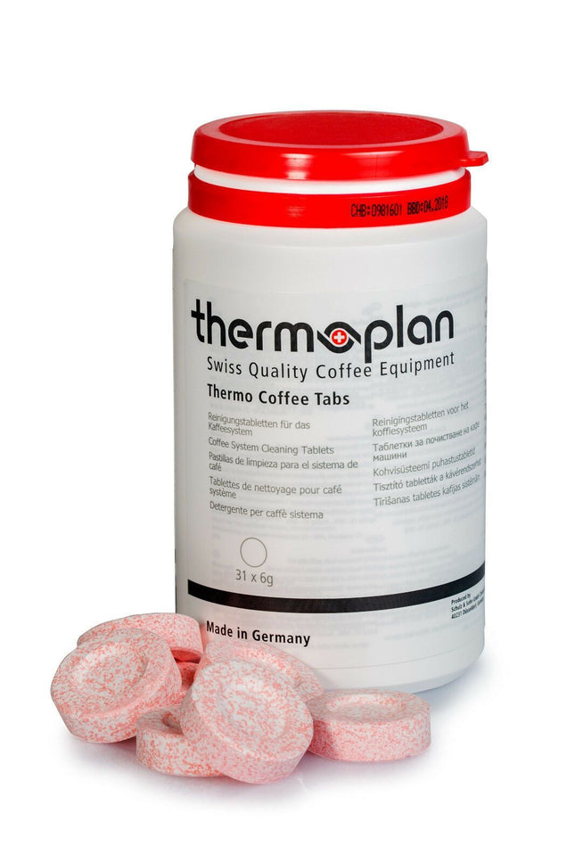 Thermoplan Coffeetabs Black & White 4c Reinigung  Dose 31 x 6g