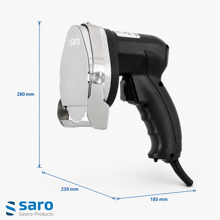 Saro Dönermesser / Gyrosmesser Modell ED 100 - Produktinformationen und Vorteile 6