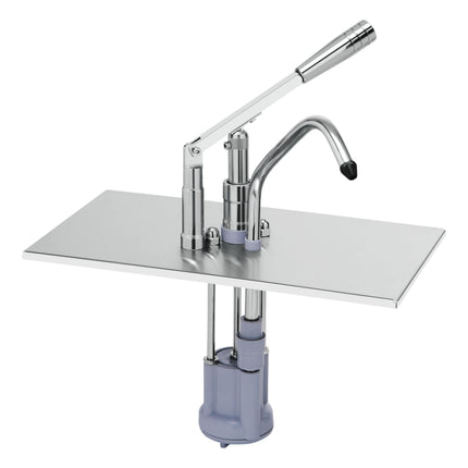 Saro 1/3 GN Deckel mit Pumpendispenser Modell KD-0213 Edelstahl
