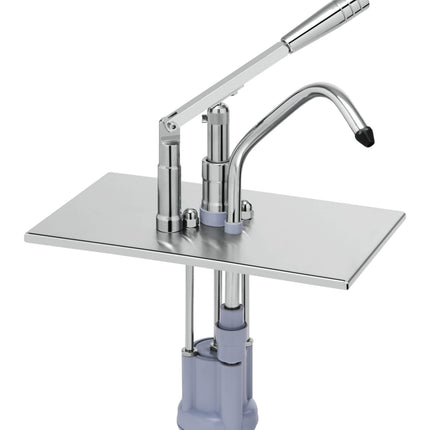 Saro 1/4 GN Deckel mit Pumpendispenser Model KD-0214 Edelstahl