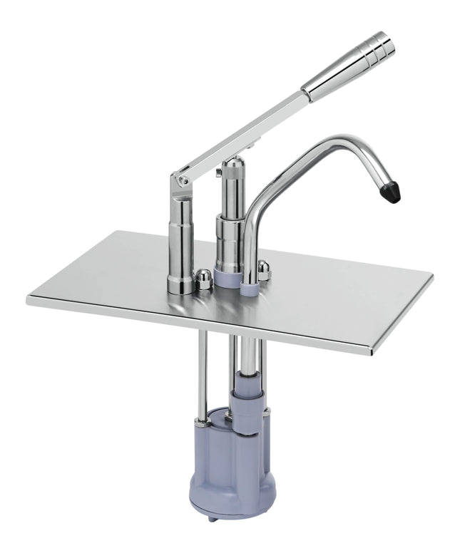Saro 1/4 GN Deckel mit Pumpendispenser Model KD-0214 Edelstahl