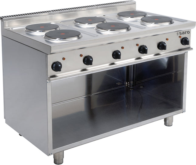 Saro Elektroherd mit offenem Unterbau Modell E7/CUET6BA 15.6 kW