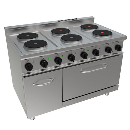 Saro Elektroherd mit Elektrobackofen Modell E7/CUET6LE 20.7 kW