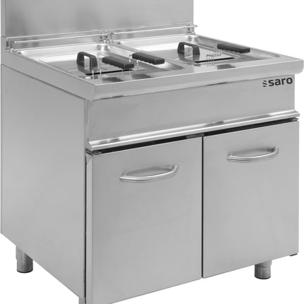Saro Gasfritteuse Modell E7/FLG2V17 Edelstahl