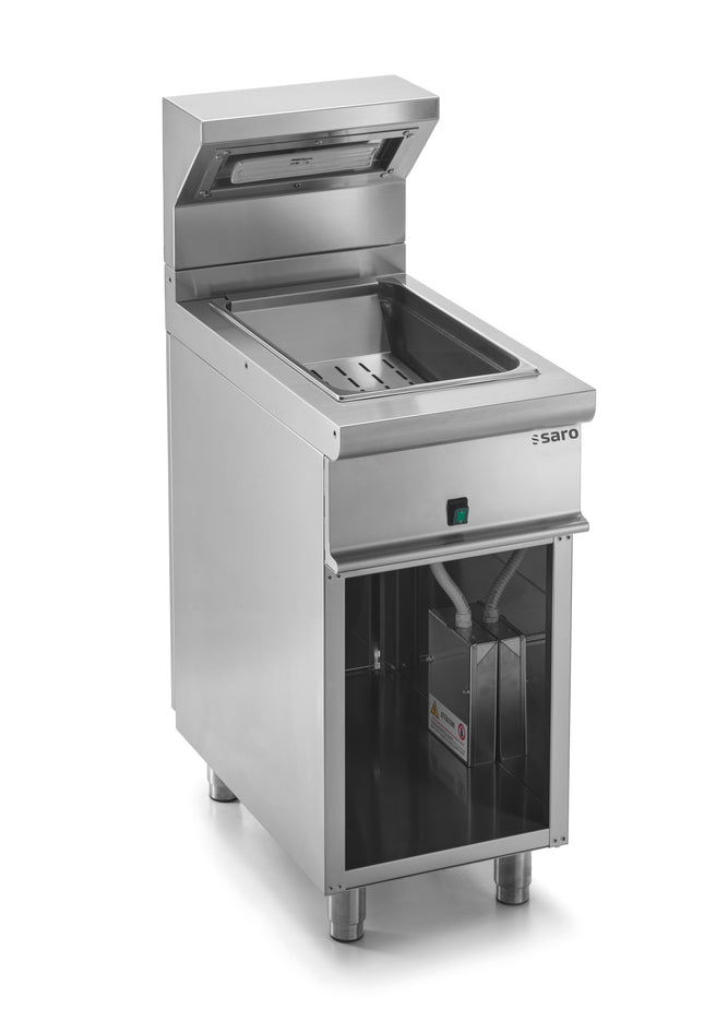 Saro Pommeswärmer mit offenem Unterbau Modell E7/SPE40BA 1 kW