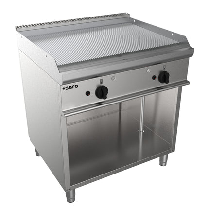Saro Gas-Griddleplatte mit offenem Unterbau Modell E7/KTG2BAR