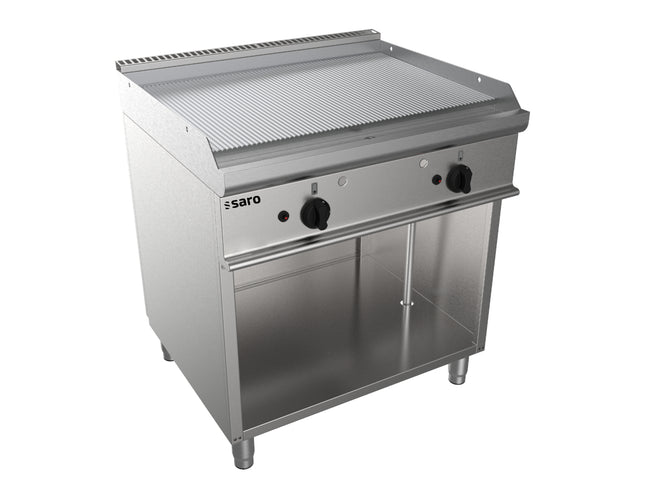 Saro Gas-Griddleplatte mit offenem Unterbau Modell E7/KTG2BAR